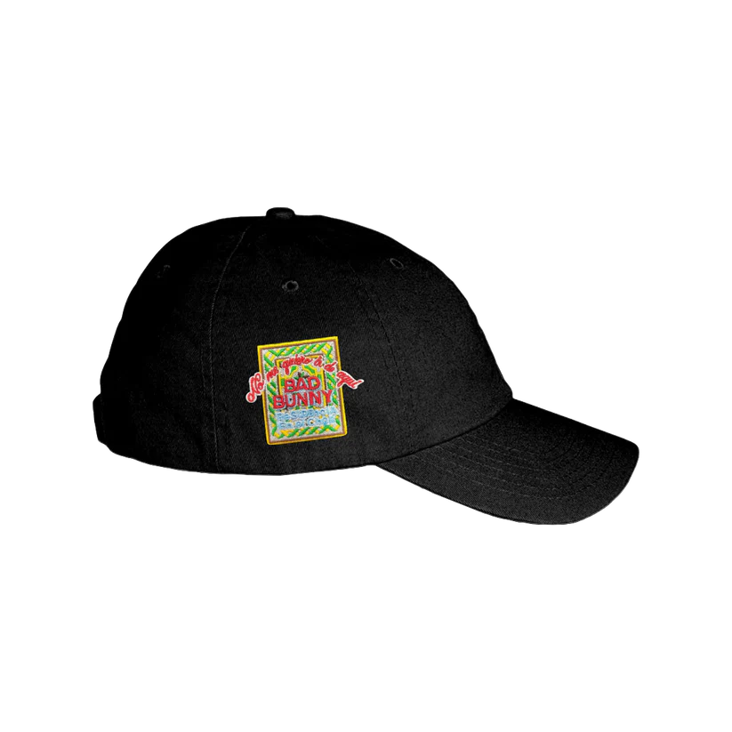 Puerto Rico Black Dad Hat