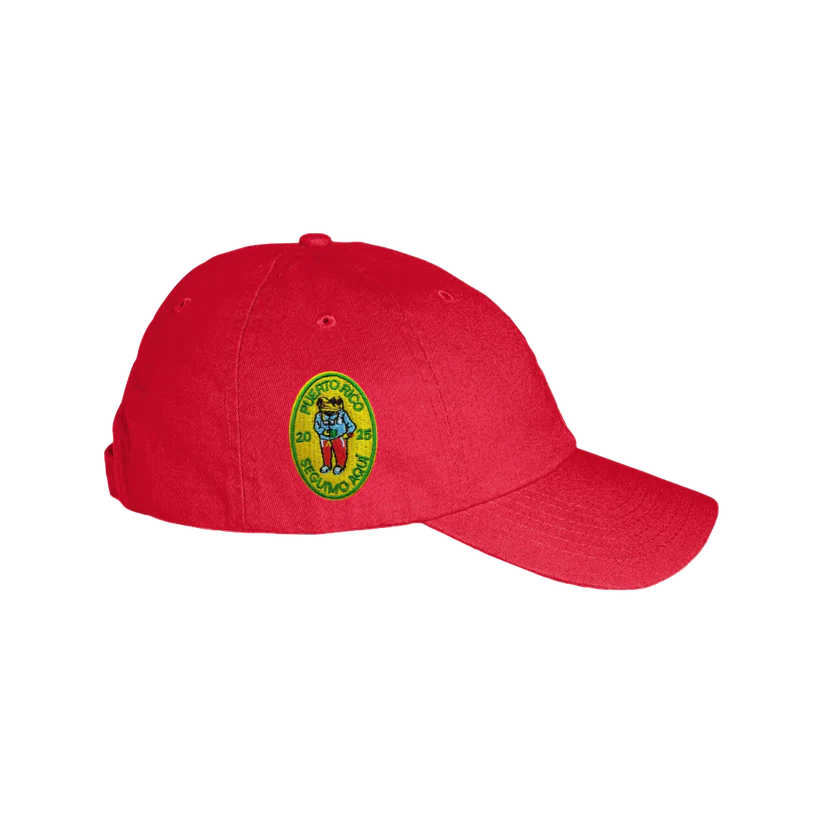 Puerto Rico Red Dad Hat