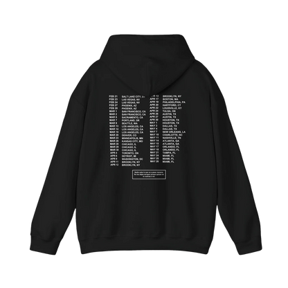 Most Wanted Tour - Gracias Por Nada Tour Dates Black Cotton Hoodie