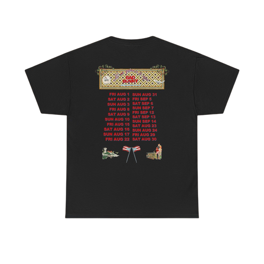 DTMF Merch – DTMF Black Concho Tour Dates T-Shirt