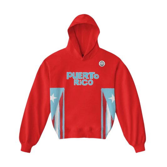 Jersey Red Hoodie