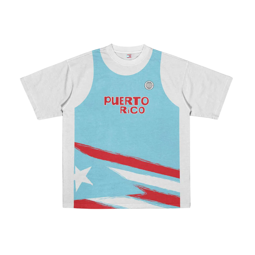 Tee Jersey Grey Blue T-Shirt