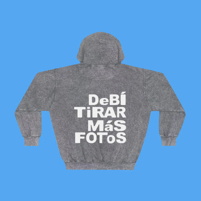 Dtmf Merch - Bad Bunny Unisex Mineral Wash Hoodie
