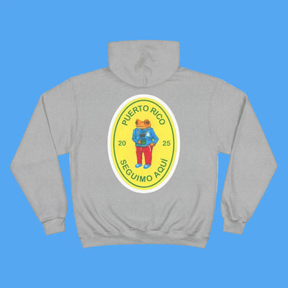 Bad Bunny Grey Champion Hoodie